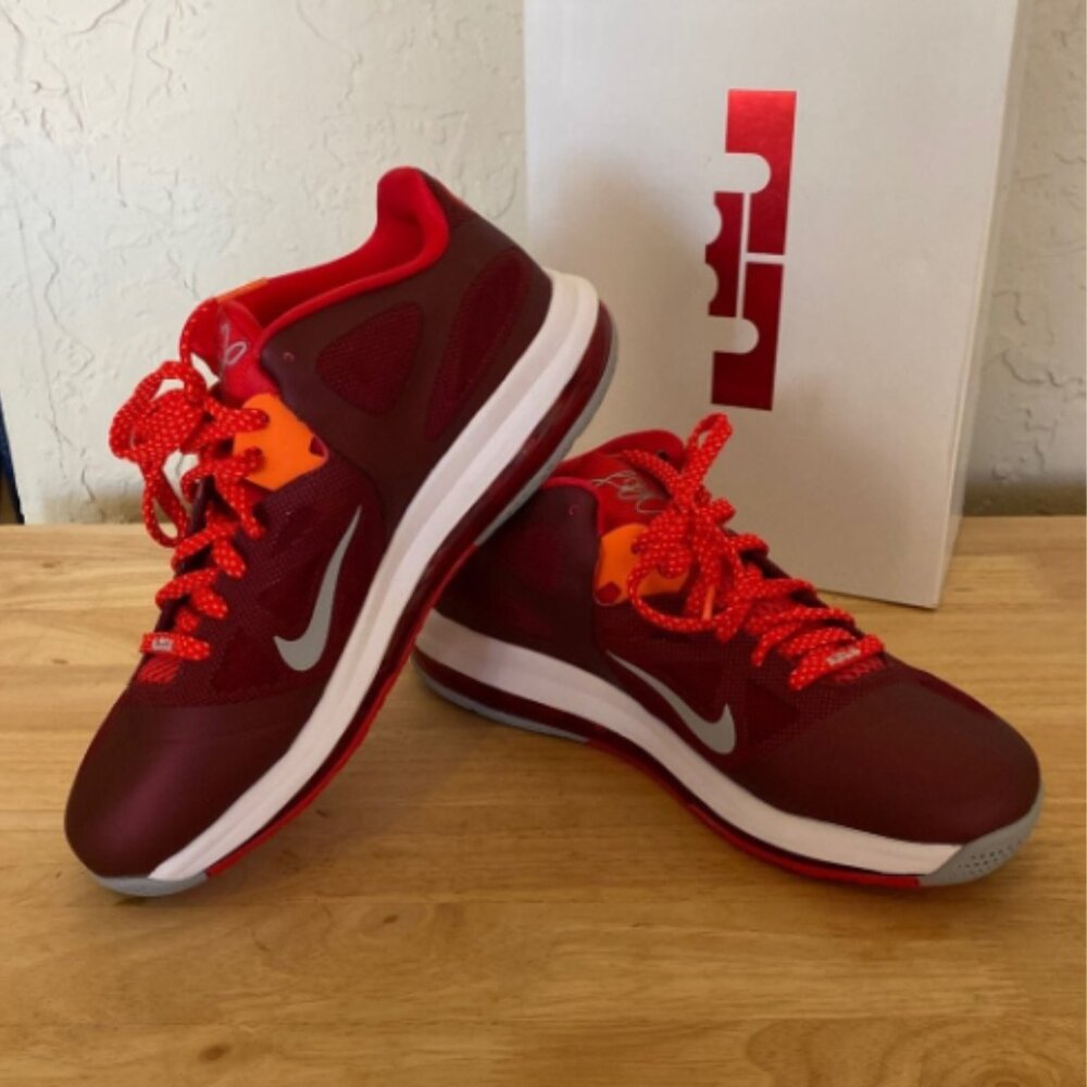 Lebron 9-Low Cherry Nike Sneakers